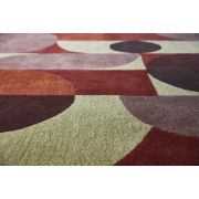 Tapis De Salon Haut De Gamme Pure Laine Cosmo Nuances De Rouge Tapis Chic