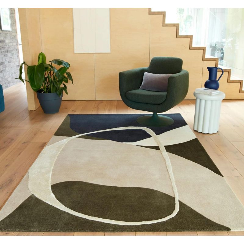 Tapis Haut De Gamme En Laine Et Viscose Moss Santiago Tapis Chic