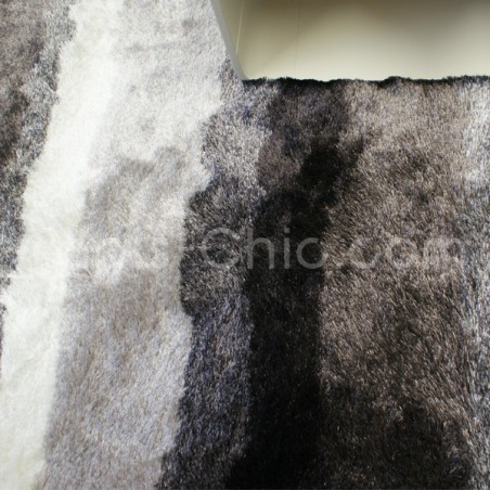 Tapis shaggy blanc : acheter un tapis de salon shaggy Arte Espina