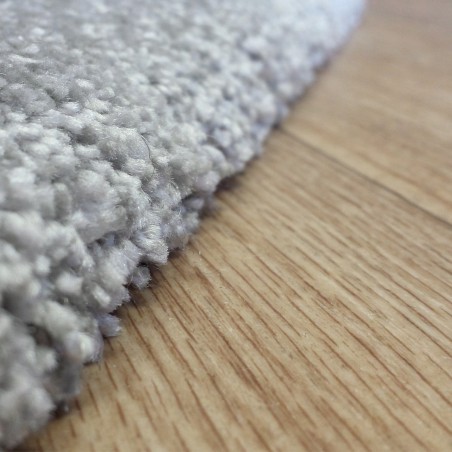 Echantillon Du Tapis De Salon Gris Clair Sur Mesure Par