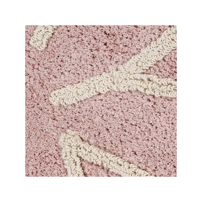 Tapis Petit Tapis enfant rond Valerie cream pink Ø 130 cm