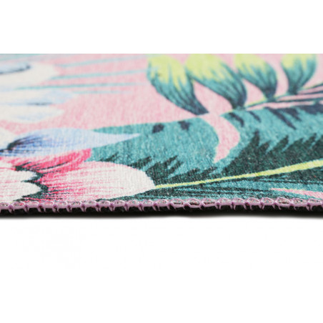 Tapis fleuri original