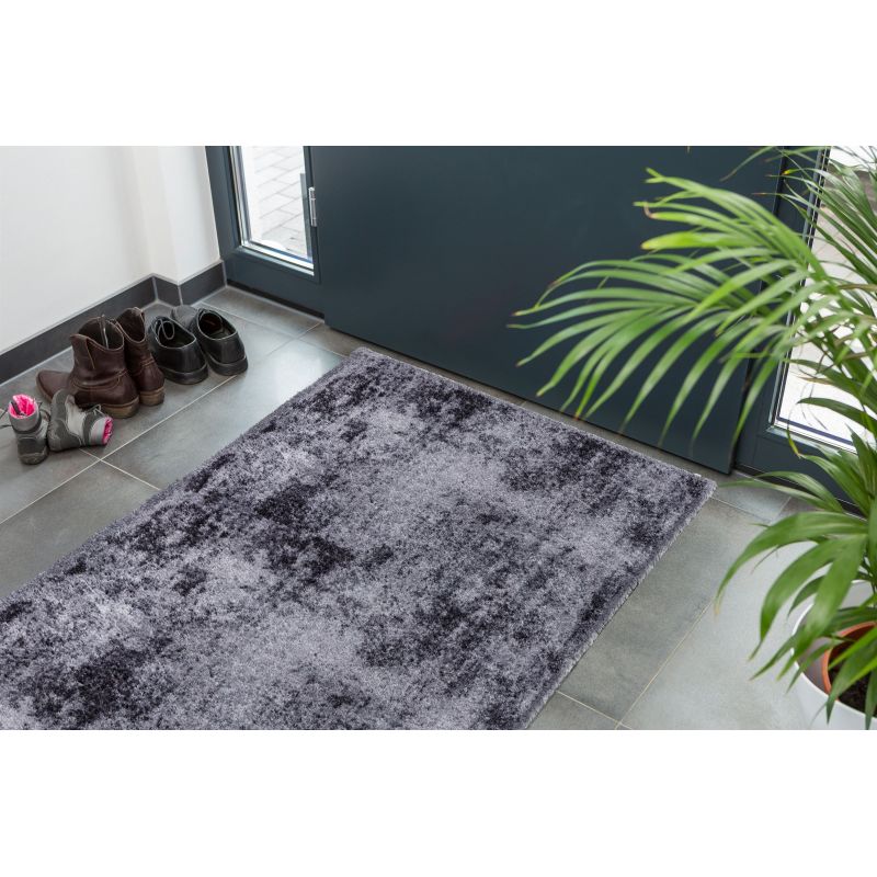 Tapis Tapis Lavable en Machine,Tapis Design Encre Marron Gris Jaune Lavable  Facile À Nettoyer Moquette Exterieur,Tapis de Cuisine Devant evier  140x200cm : : Cuisine et Maison