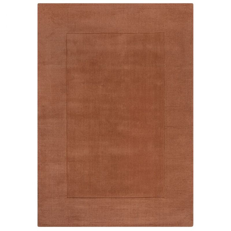 Tapis classique Laine Rectangulaire Orange Tuscany