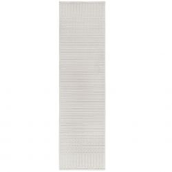 Tapis moderne géométrique moderno Damier naturel - Tapis Chic