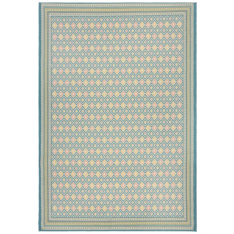 Tapis d'extérieur pastel multicolore Coast