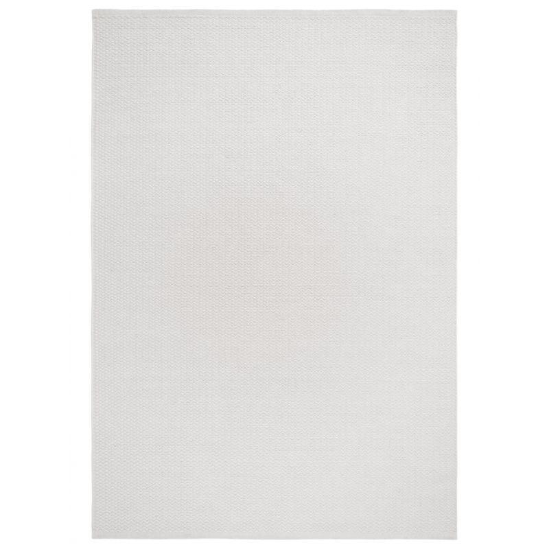 Tapis moderne extérieur blanc Helix Heaven