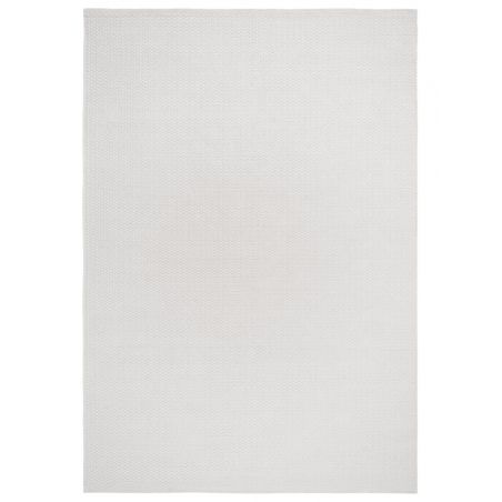 Tapis moderne extérieur blanc Helix Heaven