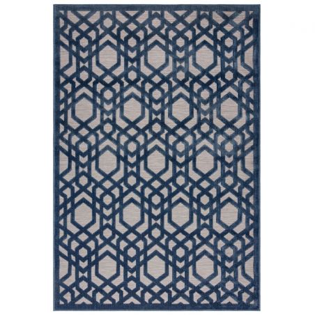 Tapis d'extérieur Design Bleu Oro