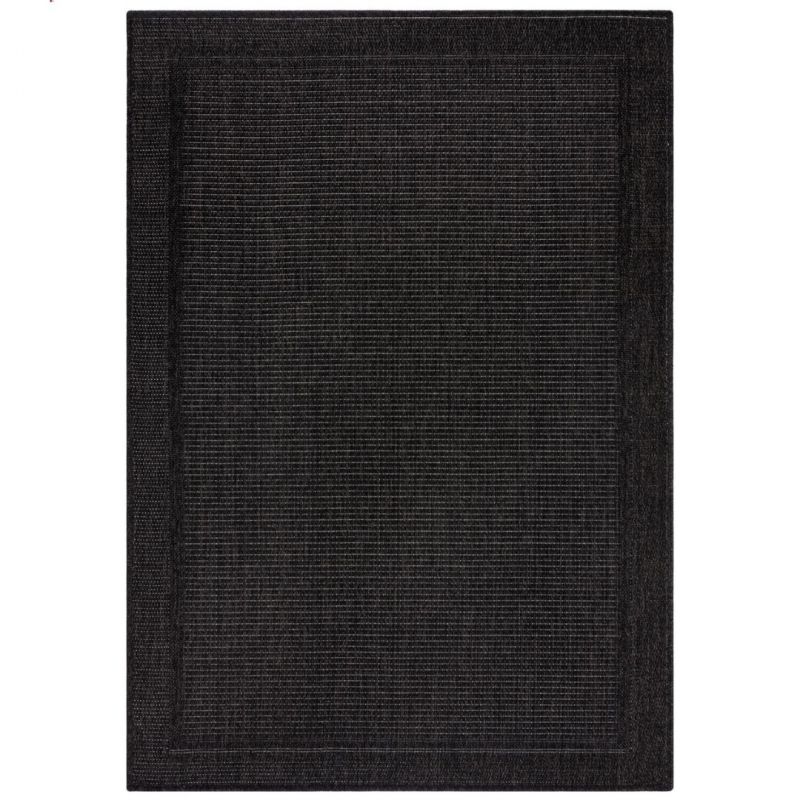 Tapis d'extérieur intérieur anthracite Aruba