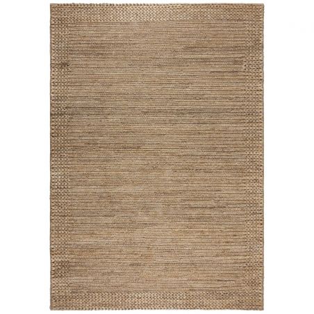 Tapis tressé en jute Border