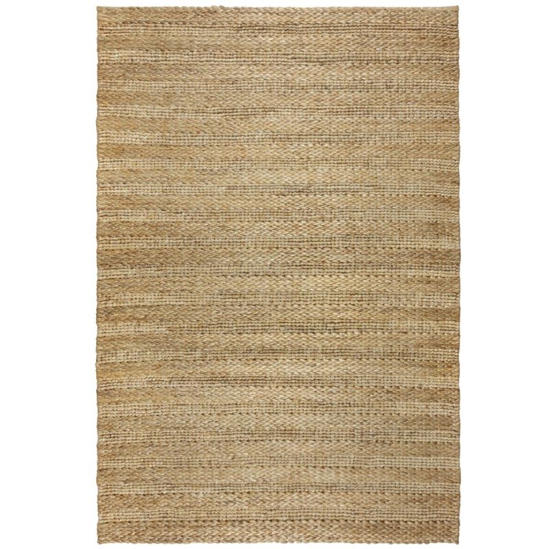 Tapis tressé en jute Stripe