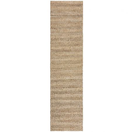 Tapis de couloir en jute Stripe