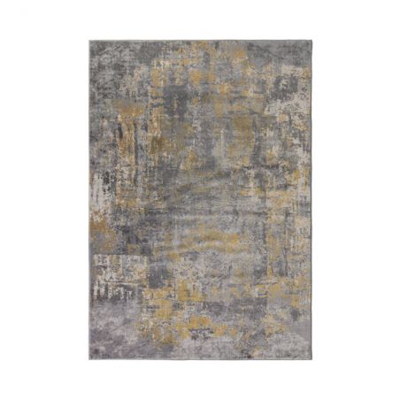 Tapis design Wonderlust Gris et ocre