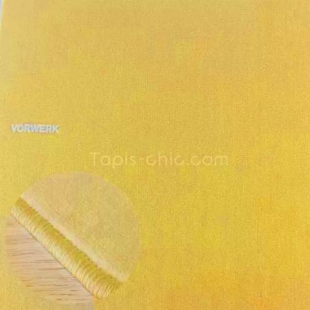 Tapis sur Mesure rectangulaire ou carré Jaune