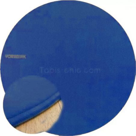 Tapis sur Mesure Rond Bleu gamme Modena