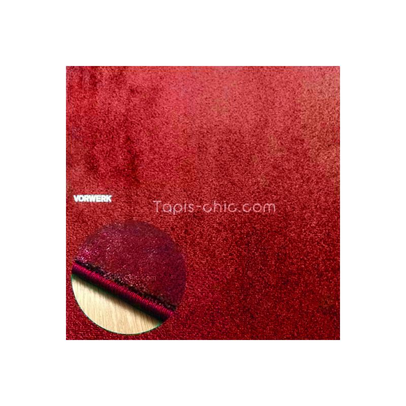 Tapis sur mesure Rectangulaire ou carré gamme Lyrica Rouge