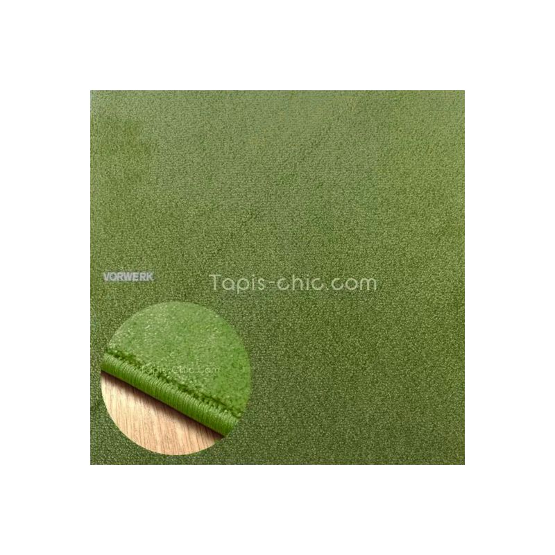 Tapis sur mesure Rectangulaire ou carré gamme Lyrica Vert