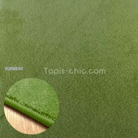 Tapis sur mesure Rectangulaire ou carré gamme Lyrica Vert