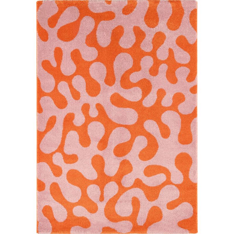 Tapis design seventies rose Brighton