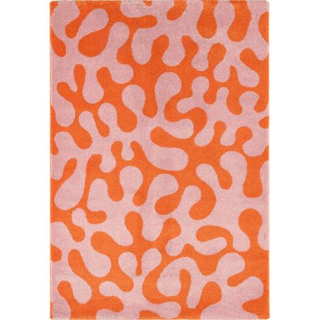 Tapis design seventies rose Brighton