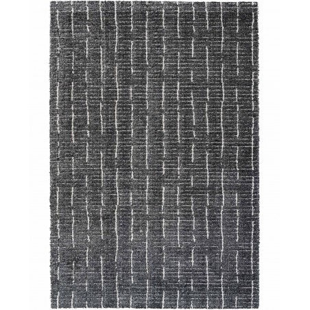 Tapis de salon Masai Noir et Blanc