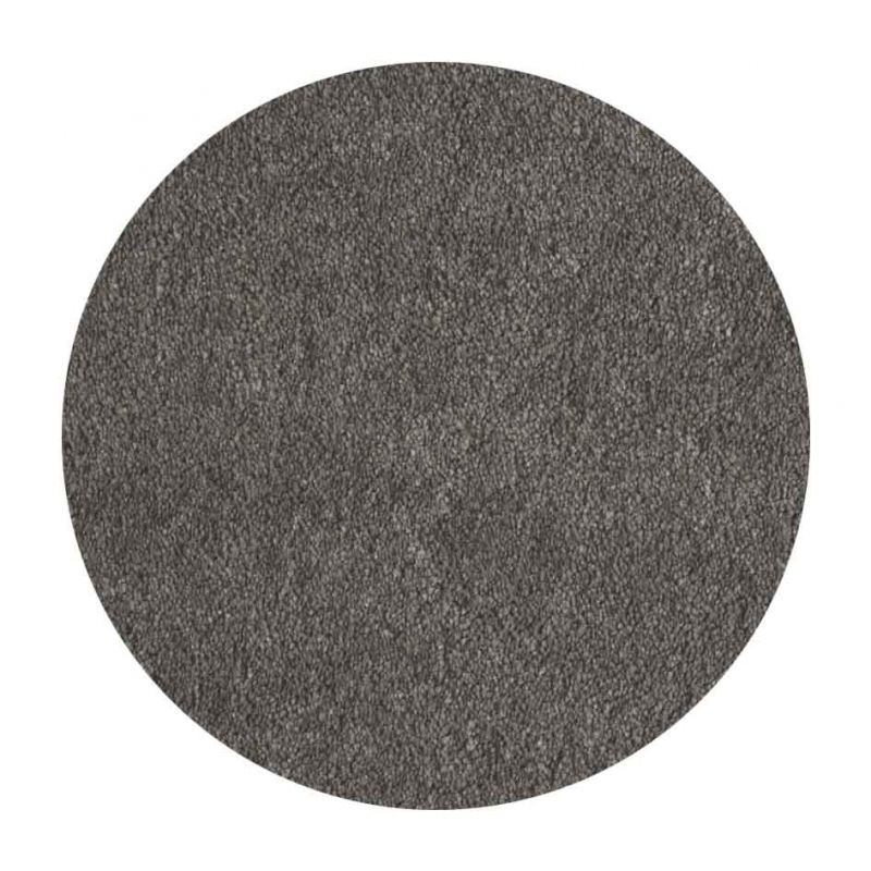 Tapis sur Mesure Rond Taupe Kiev