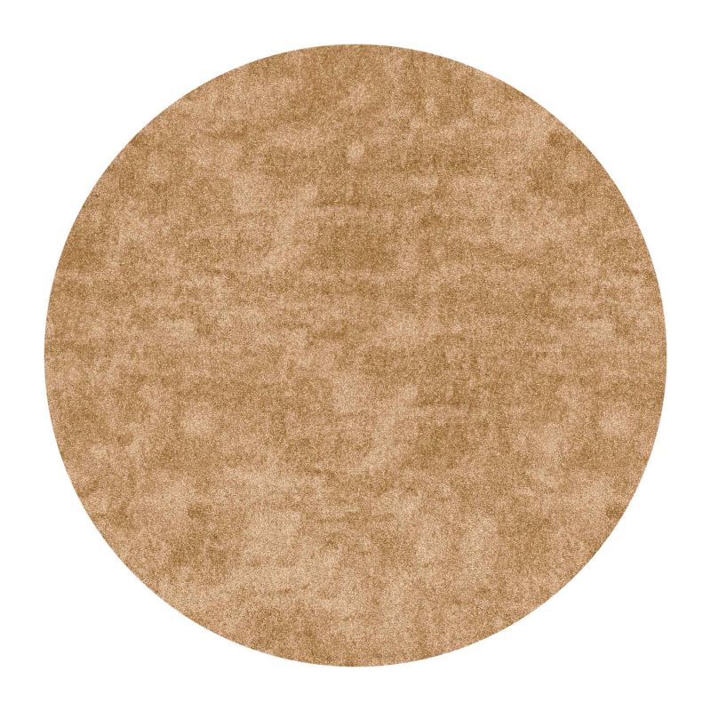 Tapis sur Mesure Rond Camel Budapeste