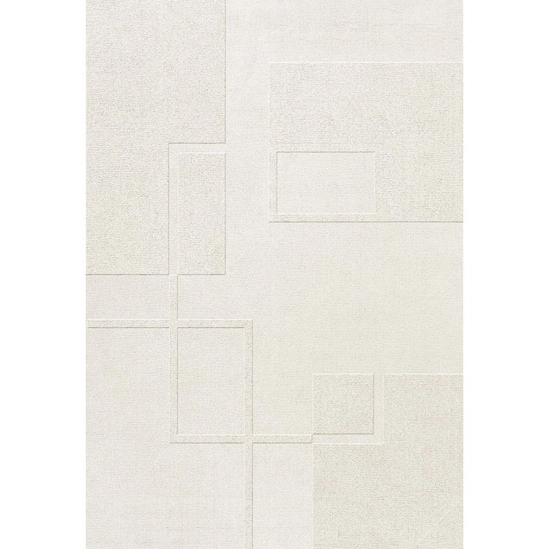 Tapis prestige laine et viscose blanc Swedish Grace