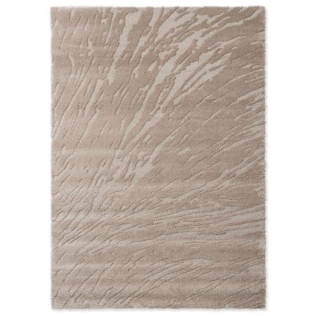 Tapis haut de gamme laine taupe Twinset Shore