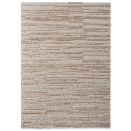 Tapis haut de gamme laine taupe Twinset Terrain