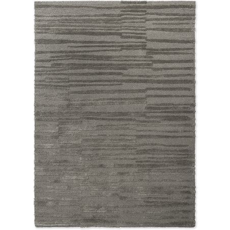 Tapis haut de gamme laine marron shiitake Twinset Terrain