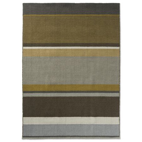 Tapis Pure laine Ocre Artisan Stack