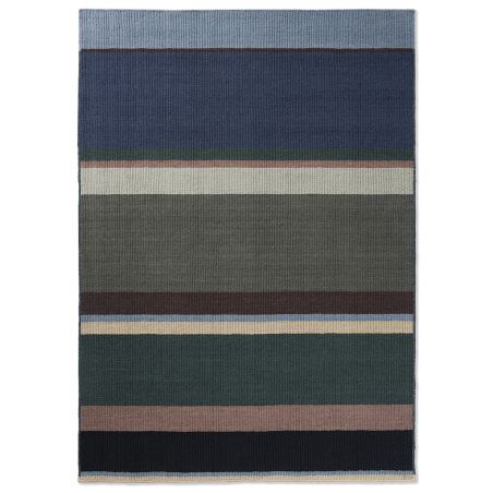 Tapis Pure laine Vert Artisan Stack