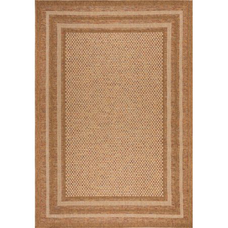 Tapis effet Jute Layla Border extérieur