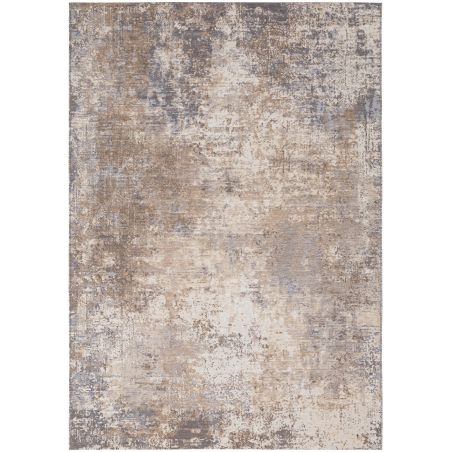 Tapis laine moderne ombré Bleu Orea